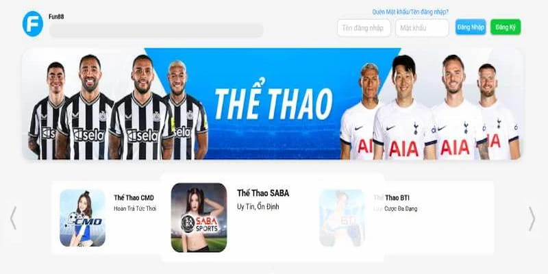 Fun88 Các loại hình trò chơi Fun88 phổ biến tại 1Gom